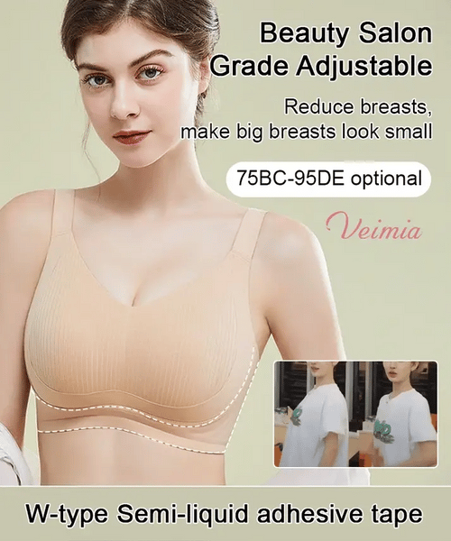 🔥LIMITED TIME OFFER🏆Wire-Free Non-Marking Skin-Friendly Push-Up Bra 🔥(Pack of 3)