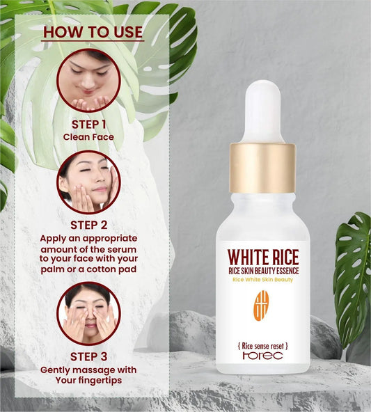 Rice white skin beauty essence
