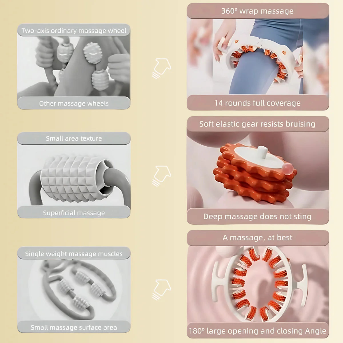 Leg Massage Roller Relaxation And Shaping Muscles
